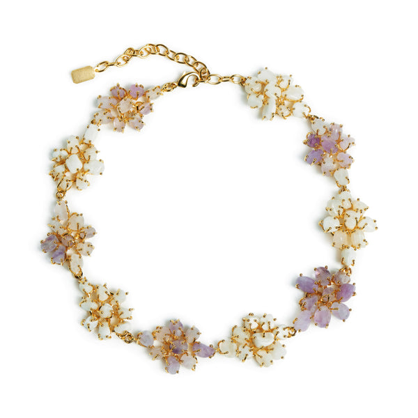 DEVIKO Flower Collar Necklace