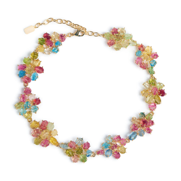 DEVIKO Flower Collar Necklace