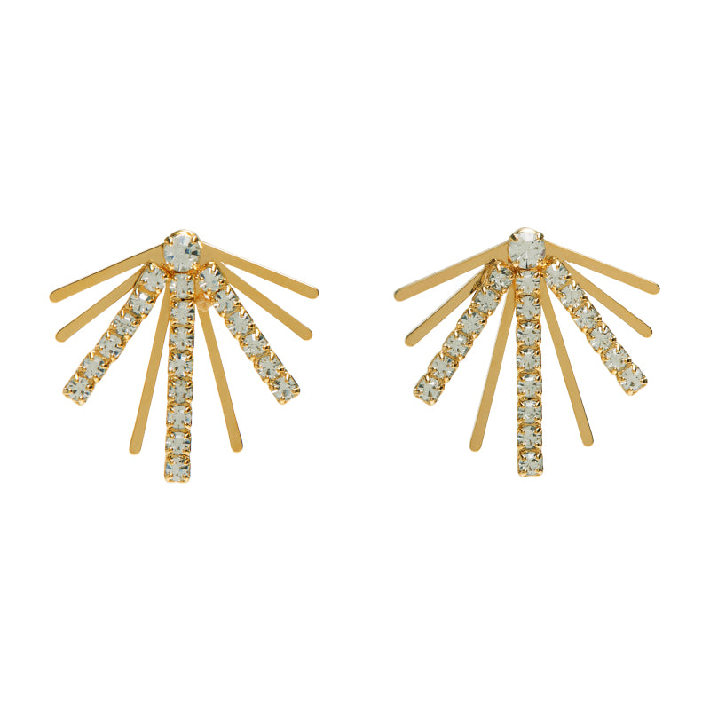 LUNA Crystal Sunburst Earring