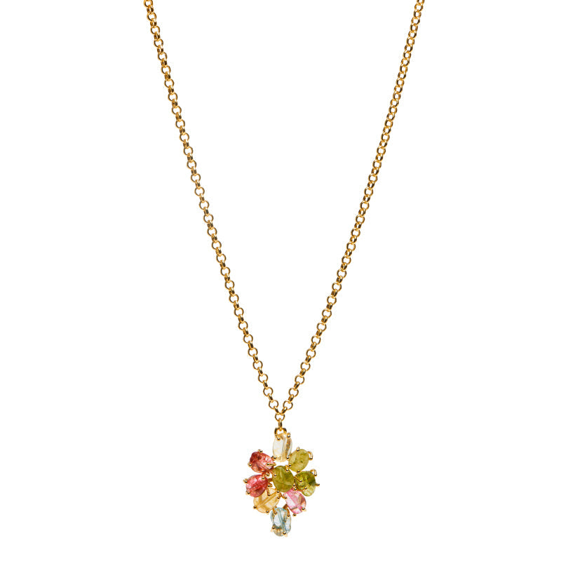 FAROS Flower Pendant Necklace