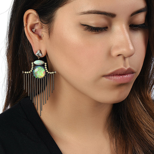 fringe earrings
