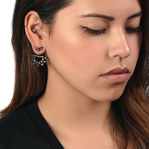 Yonti Ear Jackets (Swarovski Crystal) – Lionette NY