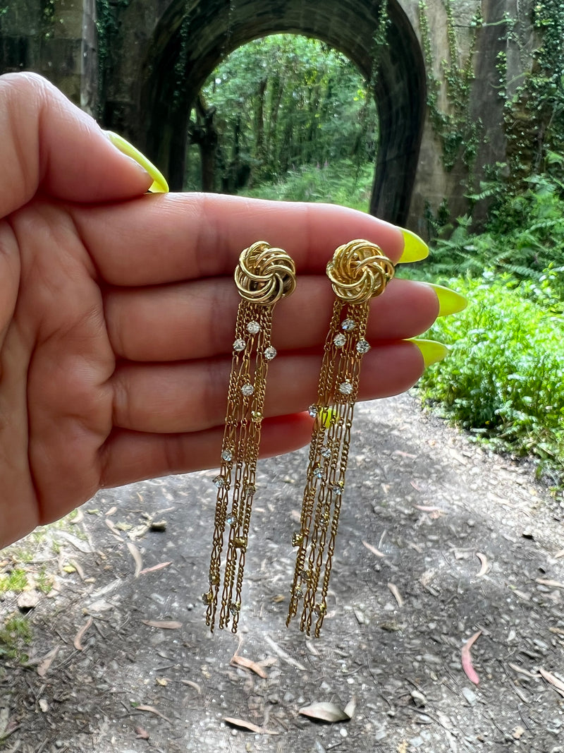 VILLAFRANCA Linear Earrings