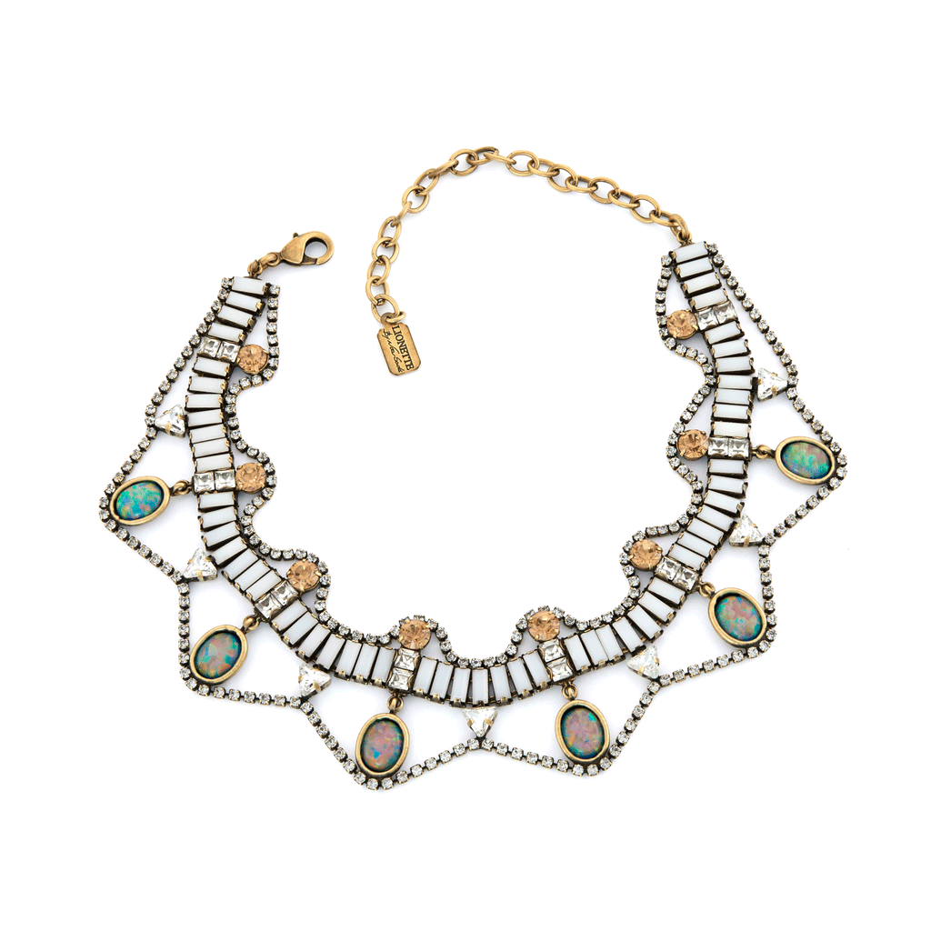 Buy Nietzsche Choker (Opal) – Lionette NY