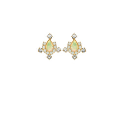 opal studs