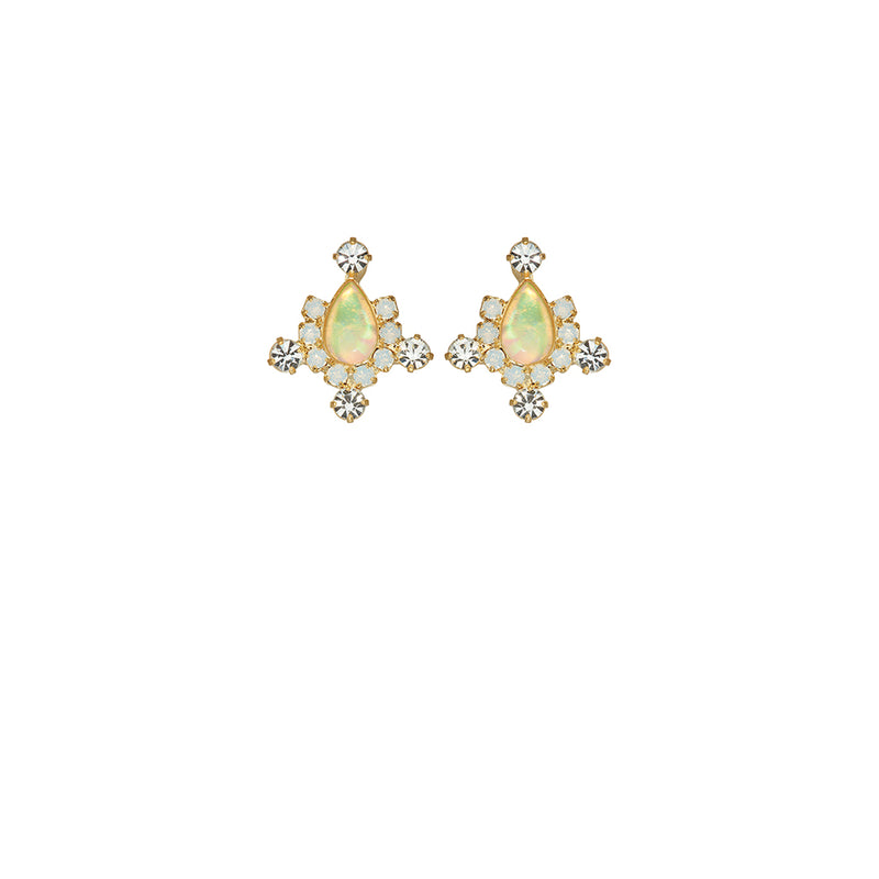 opal studs