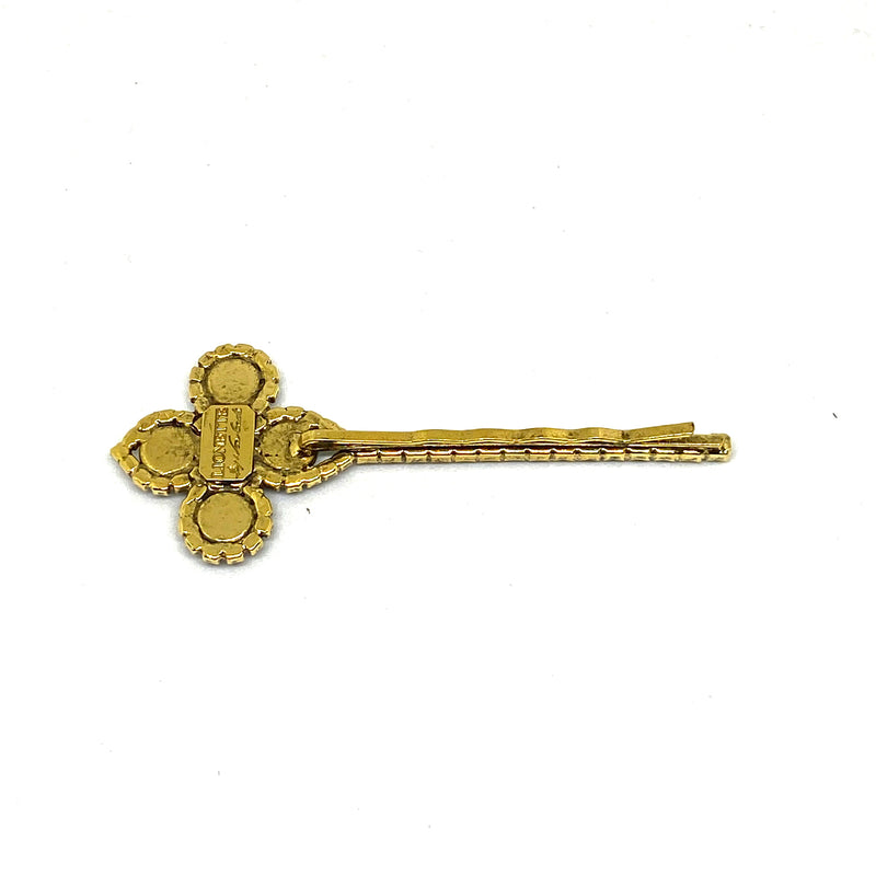 gold hair pin