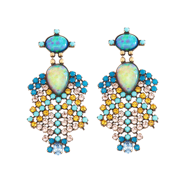 turquoise earrings