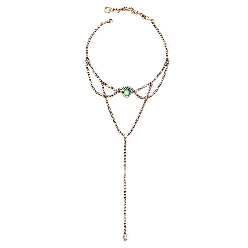Siena Blush Choker Swarovski