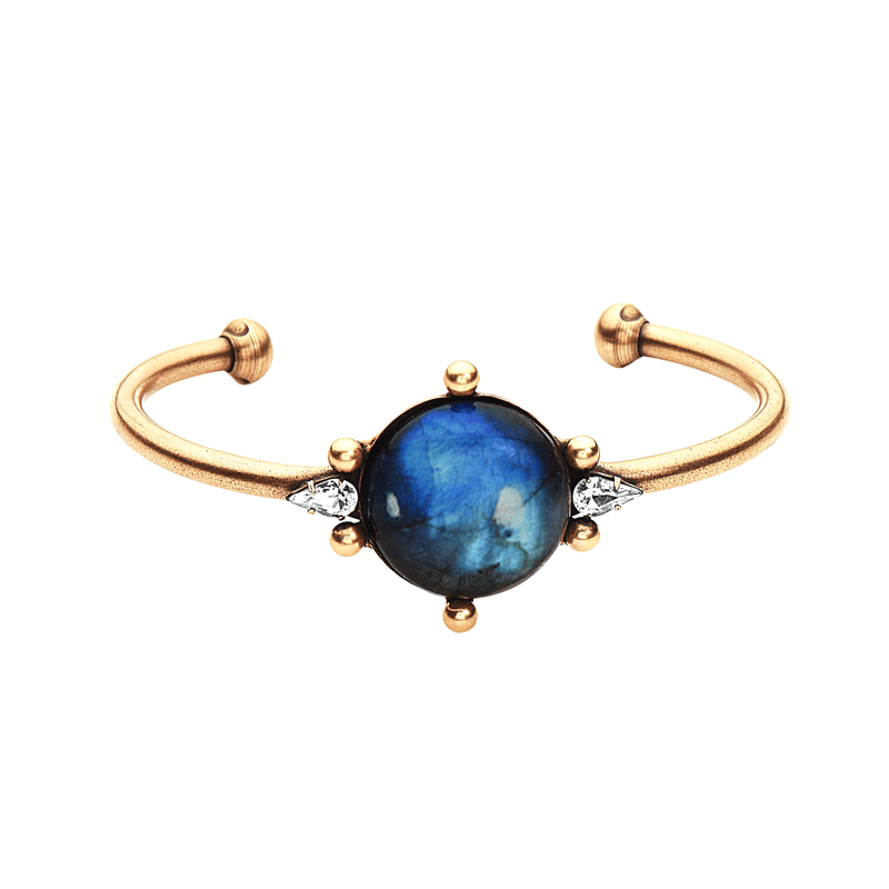 labradorite bangle