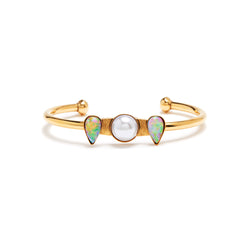 opal pearl bangle