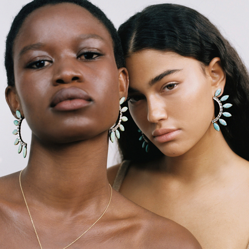 Swarovski online statement earrings