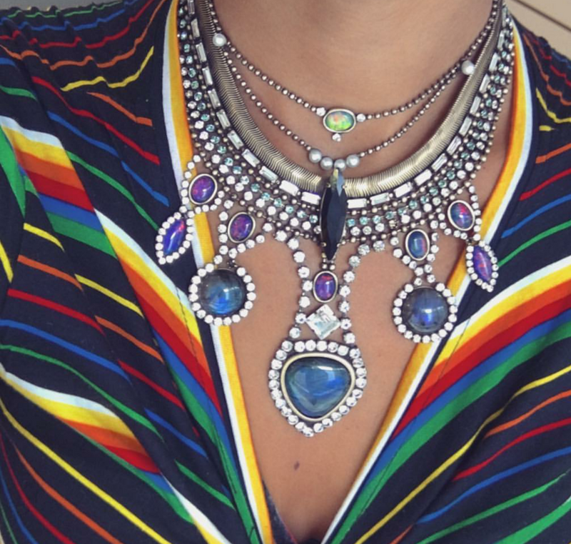 layering necklace