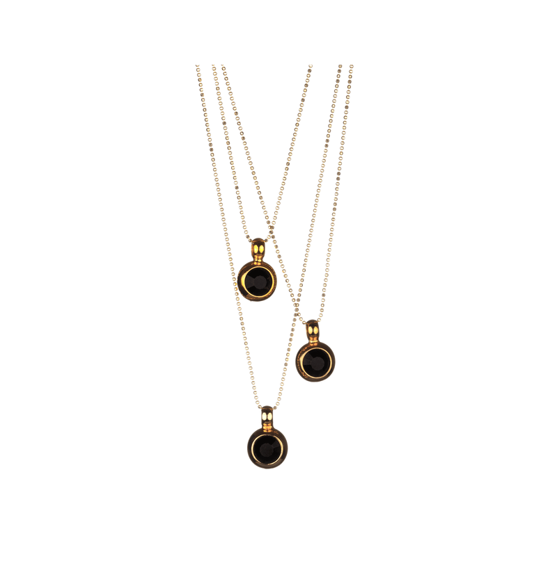 Dana Black Necklace