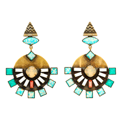 Dillen Turquoise Earrings