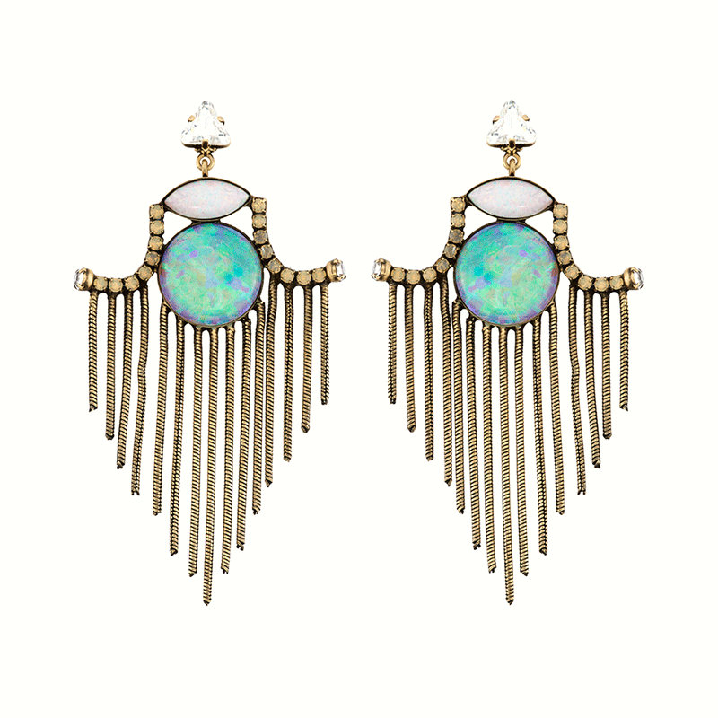 Garrett Gerson Fringe Earrings