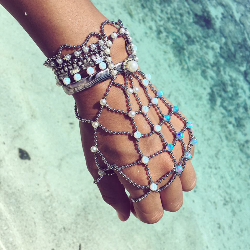 GILLESPIE Hand Chain Bracelet