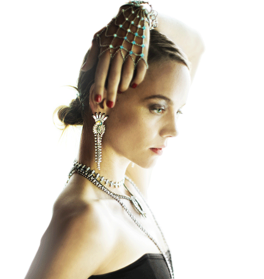 Gillespie Pearl  Jeweled Glove