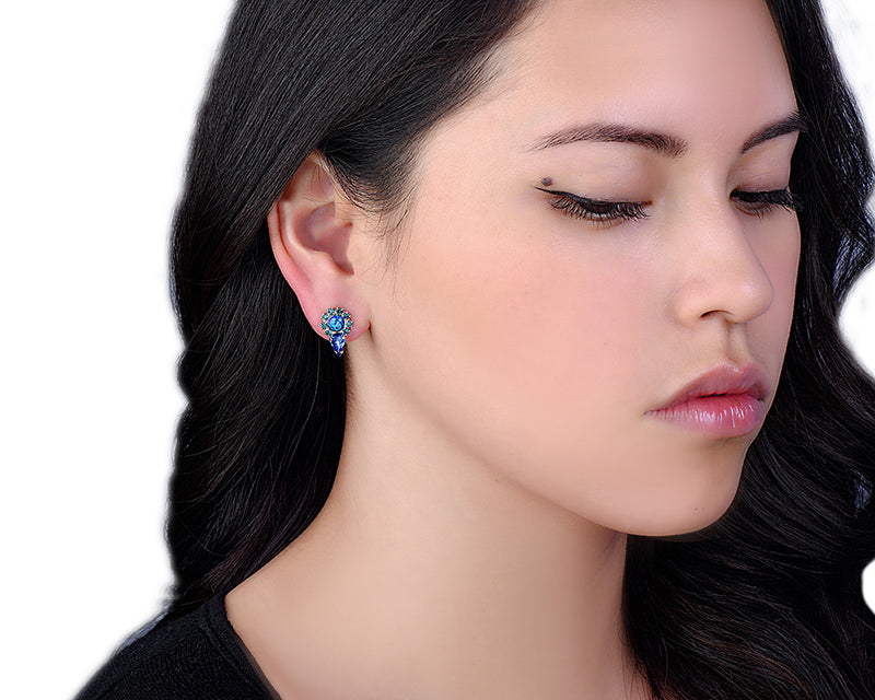 opal studs