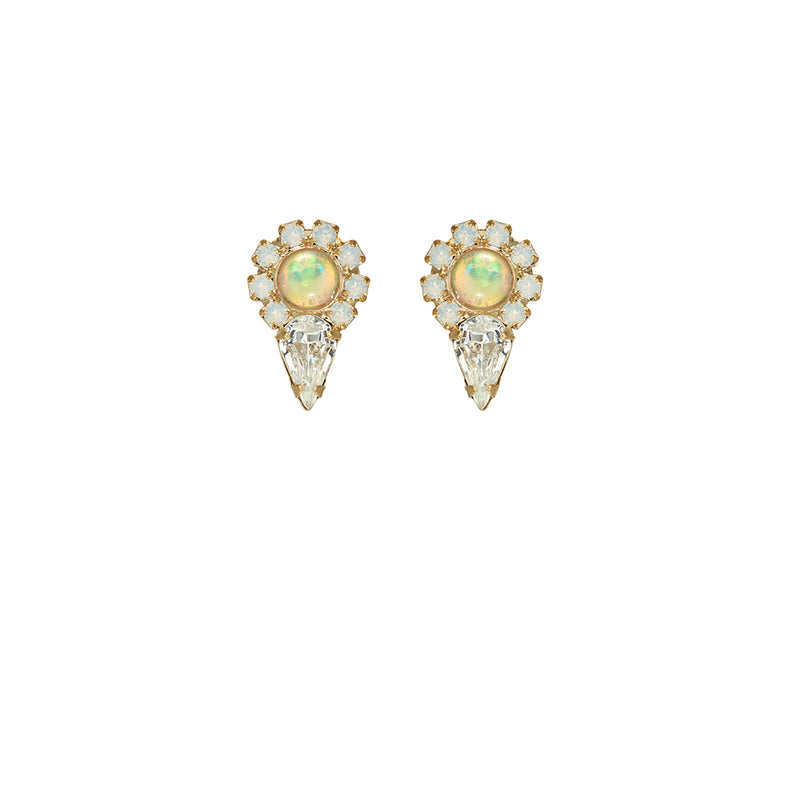 opal studs