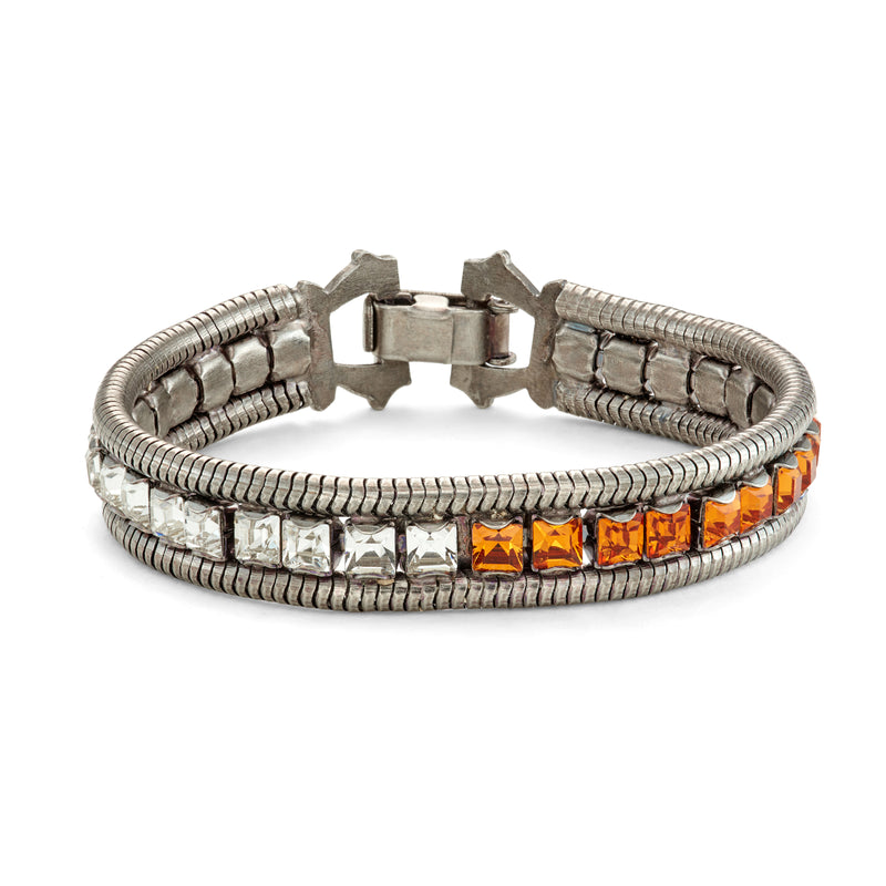 two tone bracelet