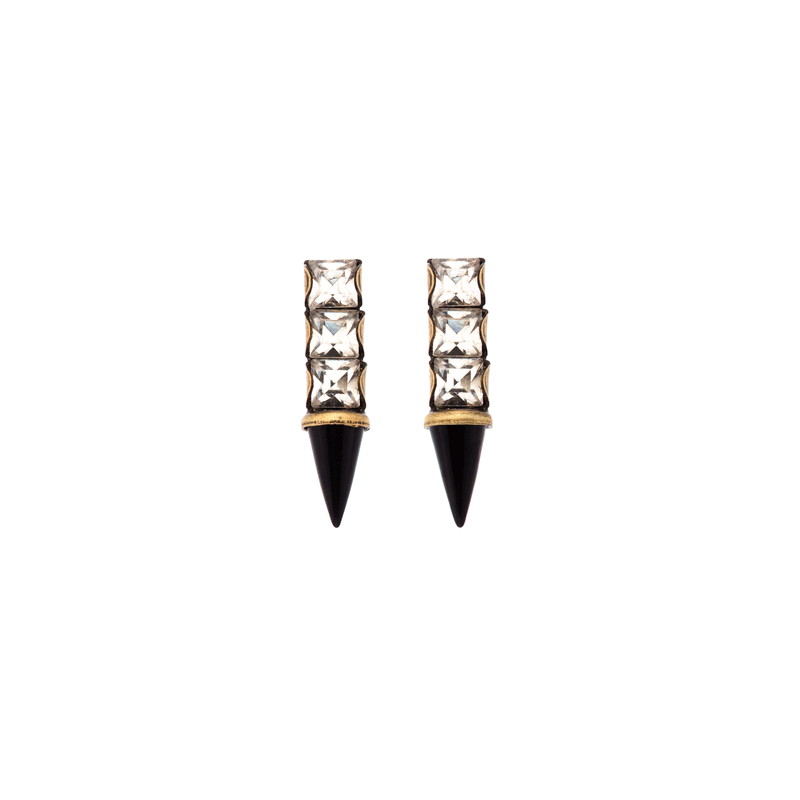 Lilu Black Earrings