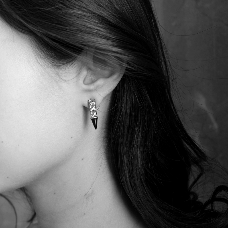 Lilu White Earrings for women
