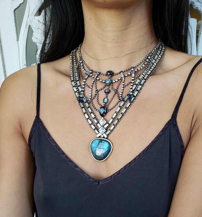 labradorite necklace