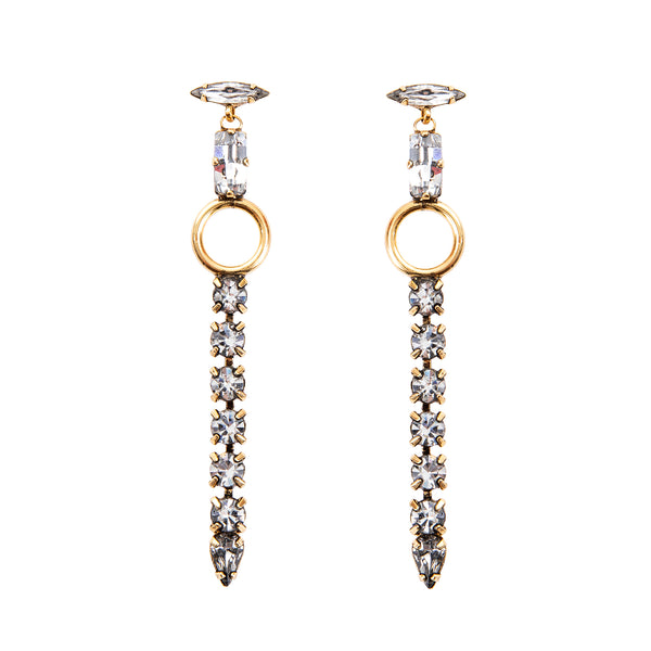 linear earrings