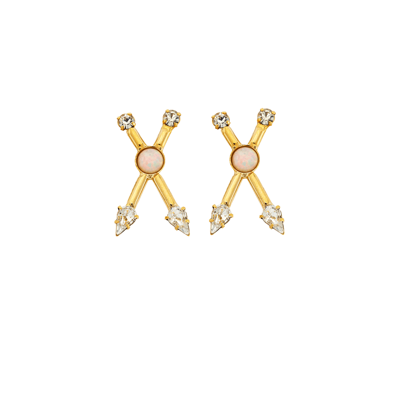 Mojo Earrings Gold Plated