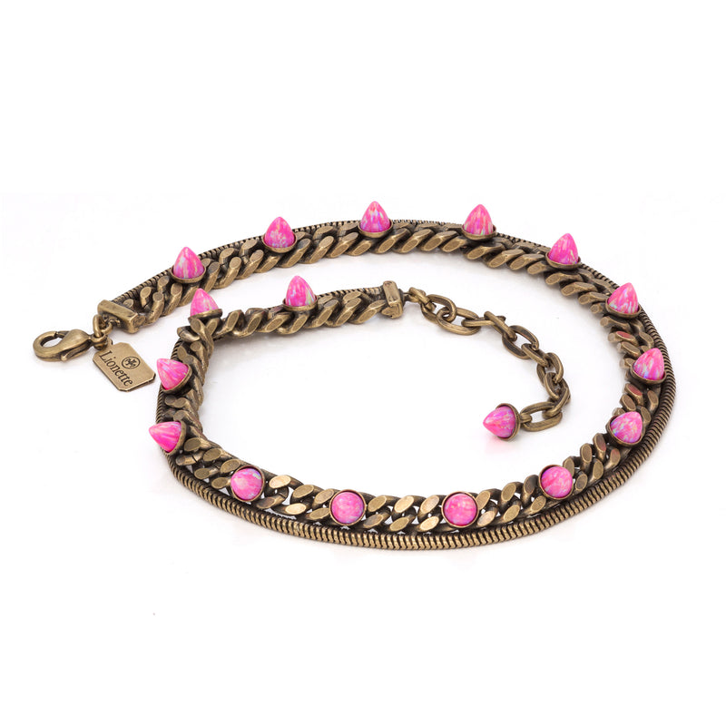 Nico Hot Pink Choker/Bracelet