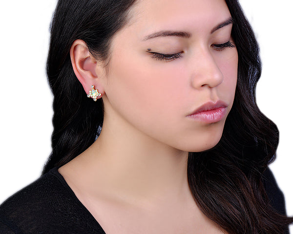 swarovski crystal studs