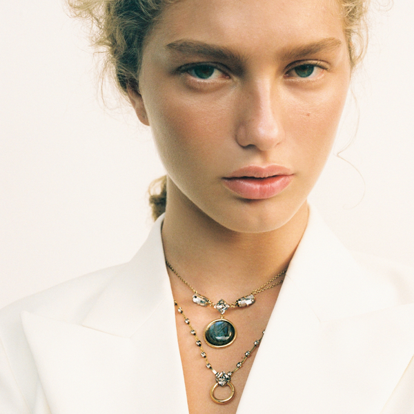 swarovski chain necklace