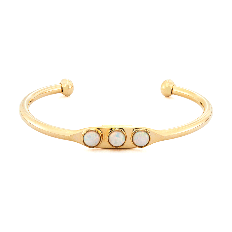 Shu White Opal Bracelet