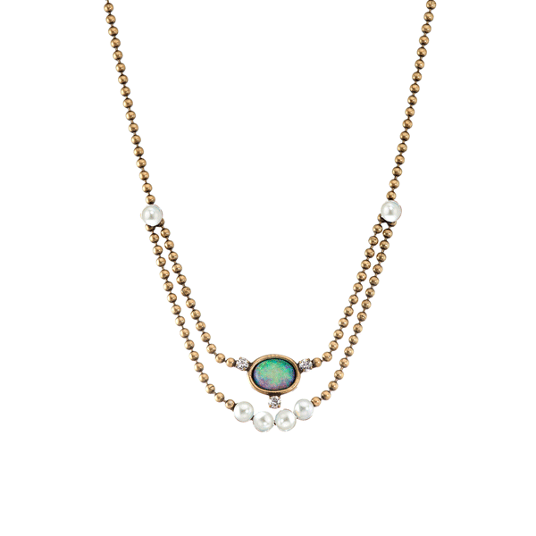 Buy Udal Choker Necklace (Opal) – Lionette NY
