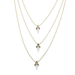 Buy Avish Necklace (Opal, Gold) – Lionette NY