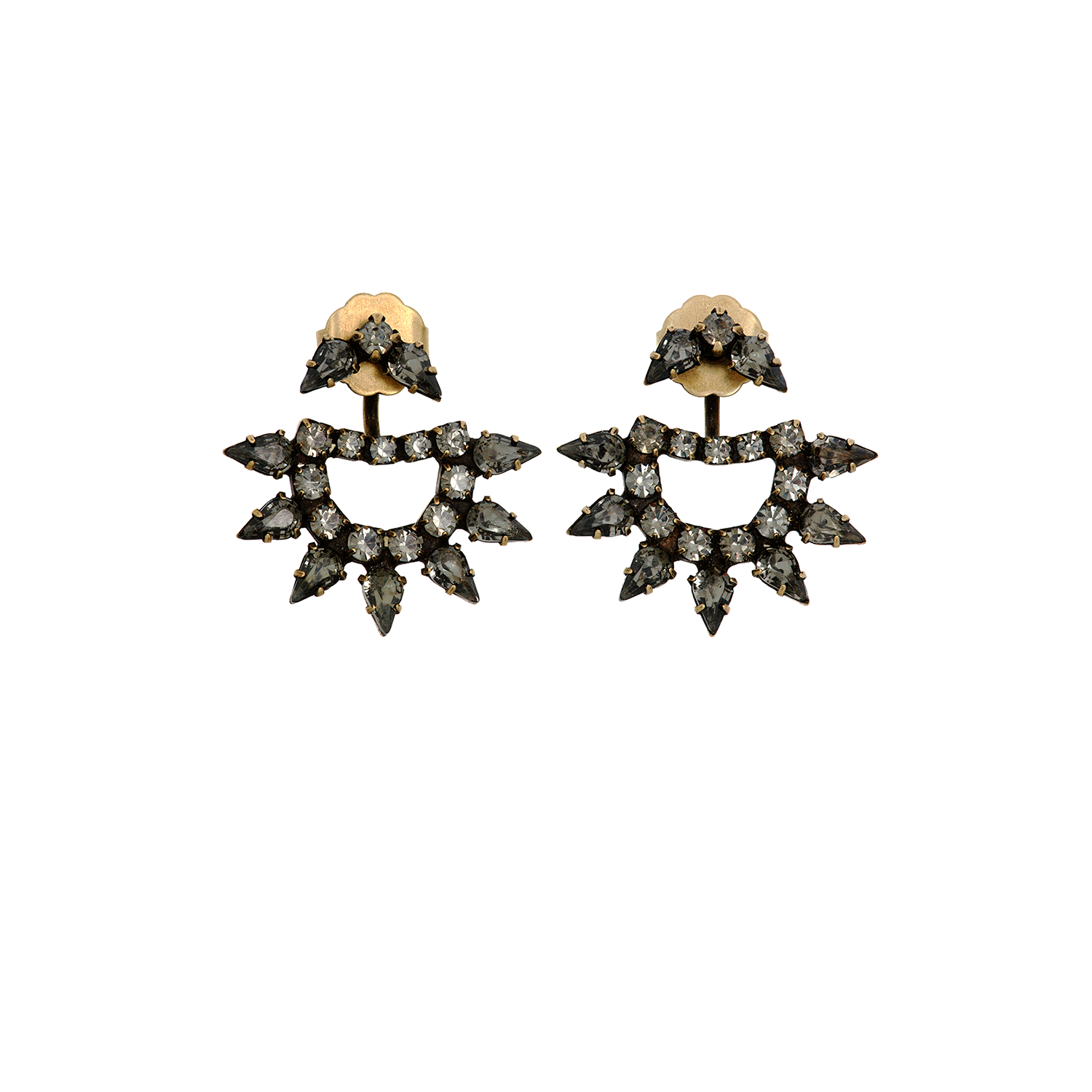 Yonti Ear Jackets (Swarovski Crystal) – Lionette NY