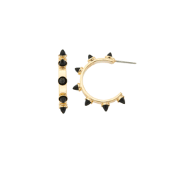 Yuvi Black Earrings